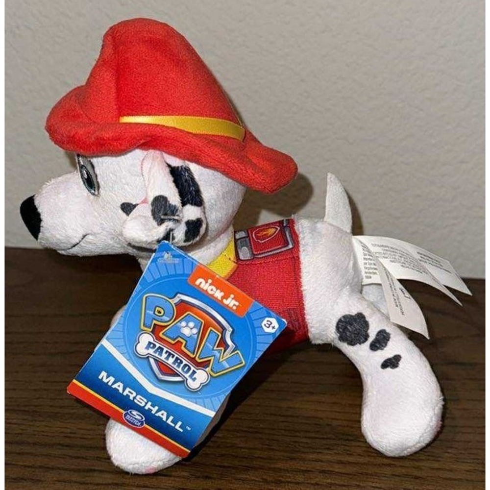 PAW PATROL Marshall Plush Stuffed Animal 8" NWT - Picture 2 of 4